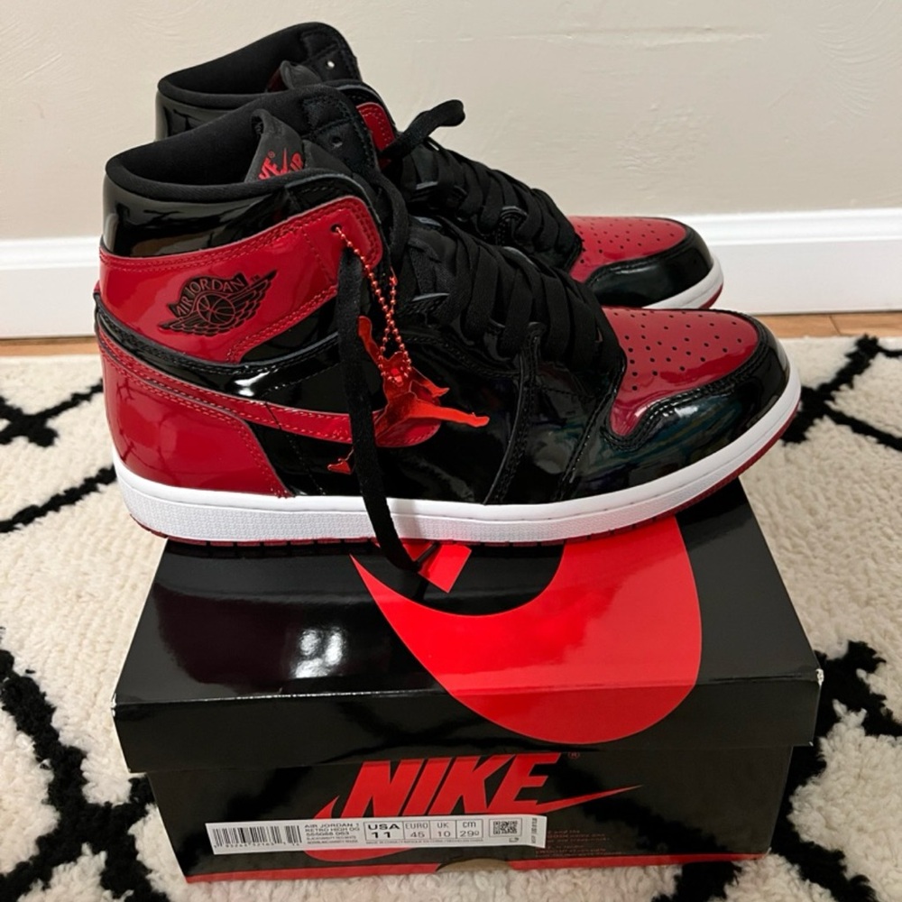 Jordan 1 High Patent Bred